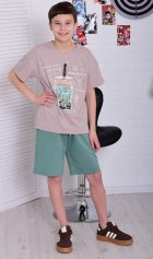 Костюм подростковый 11-074 (ментол) от компании Новое Кимоно, г. Иваново