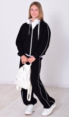 Костюм подростковый 11-077 (черный) от компании Новое Кимоно, г. Иваново