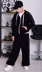 Костюм подростковый 11-077 (черный) от компании Новое Кимоно, г. Иваново