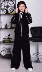 Костюм подростковый 11-077 (черный) от компании Новое Кимоно, г. Иваново