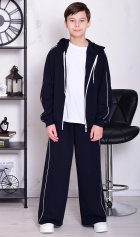 Костюм подростковый 11-077а (синий) от компании Новое Кимоно, г. Иваново