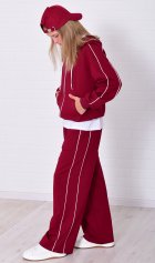 Костюм подростковый 11-077б (бордо) от компании Новое Кимоно, г. Иваново
