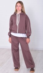 Костюм подростковый 11-077в (шоколад) от компании Новое Кимоно, г. Иваново