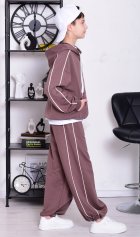 Костюм подростковый 11-077в (шоколад) от компании Новое Кимоно, г. Иваново