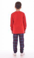 Пижама подростковая 11-09 (красный) от компании Новое Кимоно, г. Иваново