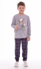 Пижама подростковая 11-09а (серый-меланж), от компании Новое Кимоно, г. Иваново