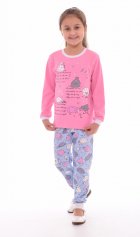 Пижама подростковая 12-029а (розовый) от компании Новое Кимоно, г. Иваново