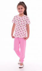 Пижама подростковая 12-036а (розовый) от компании Новое Кимоно, г. Иваново