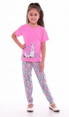 Пижама подростковая 12-037а (розовый), от компании Новое Кимоно, г. Иваново