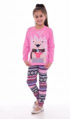 Пижама подростковая 12-069а (розовый) от компании Новое Кимоно, г. Иваново