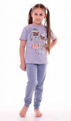 Пижама подростковая 12-095 (серый), Страусы от компании Новое Кимоно, г. Иваново