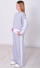 Костюм подростковый 12-118 (серый меланж) от компании Новое Кимоно, г. Иваново