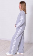 Костюм подростковый 12-118 (серый меланж) от компании Новое Кимоно, г. Иваново