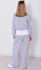 Костюм подростковый 12-118 (серый меланж) от компании Новое Кимоно, г. Иваново
