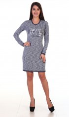 Платье женское 3-117а (серый) от компании Новое Кимоно, г. Иваново