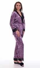 Комплект женский 3-200а (фиолетовый) от компании Новое Кимоно, г. Иваново