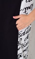 Халат женский 3-212а (серый+черный) от компании Новое Кимоно, г. Иваново