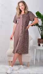 Халат женский 3-212в (шоколад) от компании Новое Кимоно, г. Иваново