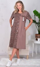 Халат женский 3-212в (шоколад) от компании Новое Кимоно, г. Иваново