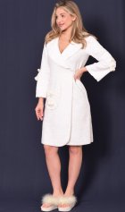 Халат женский 3-222 (молоко) от компании Новое Кимоно, г. Иваново