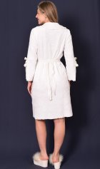 Халат женский 3-222 (молоко) от компании Новое Кимоно, г. Иваново