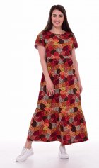 Платье женское 4-082в (бордо) от компании Новое Кимоно, г. Иваново