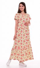 Платье женское 4-082з (розовые розы) от компании Новое Кимоно, г. Иваново