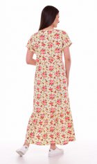 Платье женское 4-082з (розовые розы) от компании Новое Кимоно, г. Иваново