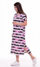 Платье женское 4-084а (розовый) от компании Новое Кимоно, г. Иваново