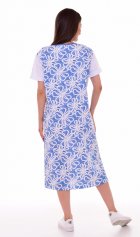 Платье женское 4-089а (голубой) от компании Новое Кимоно, г. Иваново