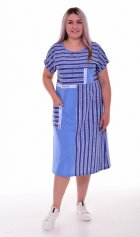 Платье женское 4-098 (голубой) от компании Новое Кимоно, г. Иваново