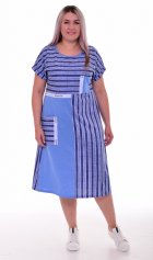 Платье женское 4-098 (голубой) от компании Новое Кимоно, г. Иваново