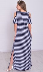 Платье женское 4-113 (синяя полоска) от компании Новое Кимоно, г. Иваново