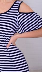 Платье женское 4-113 (синяя полоска) от компании Новое Кимоно, г. Иваново