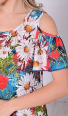 Платье женское 4-114д (индиго) от компании Новое Кимоно, г. Иваново