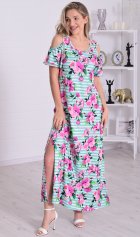 Платье женское 4-114г (ментол) от компании Новое Кимоно, г. Иваново