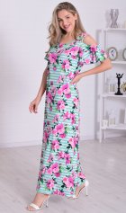 Платье женское 4-114г (ментол) от компании Новое Кимоно, г. Иваново