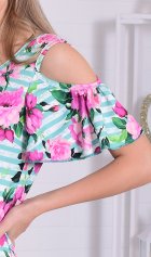 Платье женское 4-114г (ментол) от компании Новое Кимоно, г. Иваново