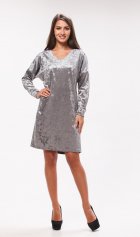 Платье женское 4-29д (серый) от компании Новое Кимоно, г. Иваново