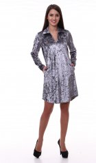 Платье женское 4-32г (серый) от компании Новое Кимоно, г. Иваново