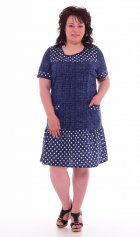 Платье женское 4-40б (горох) от компании Новое Кимоно, г. Иваново