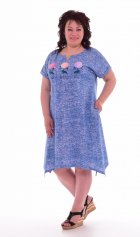 Платье женское 4-54б (голубой) от компании Новое Кимоно, г. Иваново