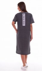 Платье женское 4-61а (антрацит-меланж) от компании Новое Кимоно, г. Иваново