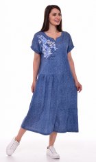 Платье женское 4-69ж (джинс2) от компании Новое Кимоно, г. Иваново