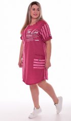 Платье женское 4-71а (розовый) от компании Новое Кимоно, г. Иваново