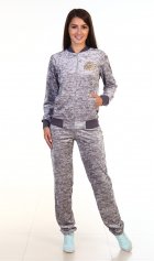 Пижама женская 5-140в (серый,берёзка) от компании Новое Кимоно, г. Иваново