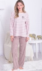 Пижама женская 5-304г (пудра) от компании Новое Кимоно, г. Иваново
