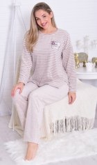 Пижама женская 5-304в (кремовый) от компании Новое Кимоно, г. Иваново Пижама женская 5-304в (кремовый) от компании Новое Кимоно, г. Иваново