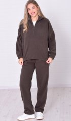 Костюм женский 5-338н (темный хаки) от компании Новое Кимоно, г. Иваново