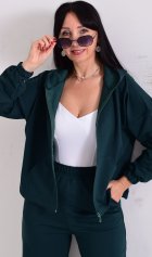 Костюм женский 5-345и (изумруд) от компании Новое Кимоно, г. Иваново